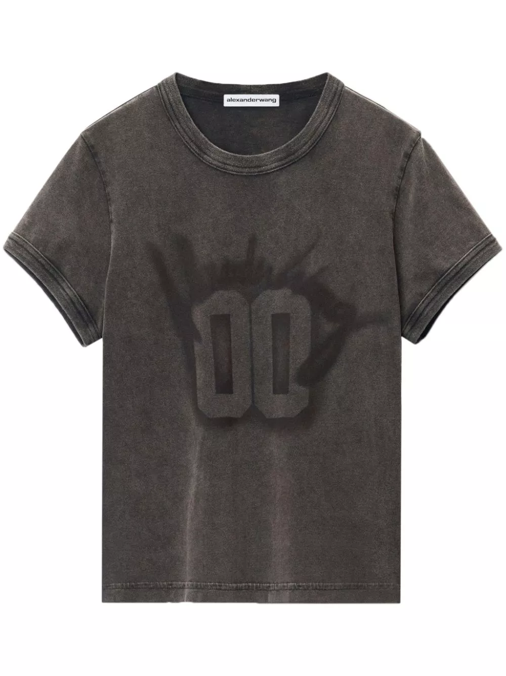 Affordable Alexander Wang number-print cotton T-shirt Women 0114