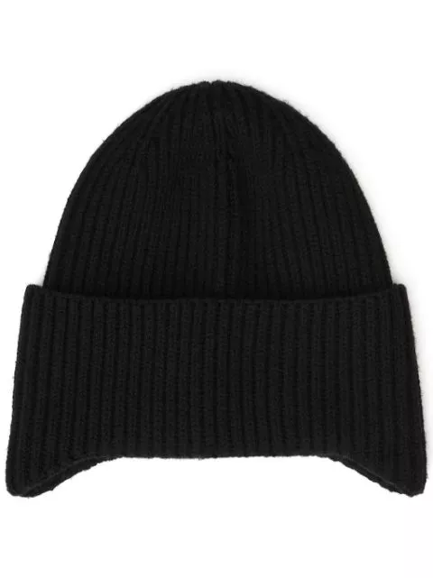 Alexander Wang logo-patch beanie Women 0116