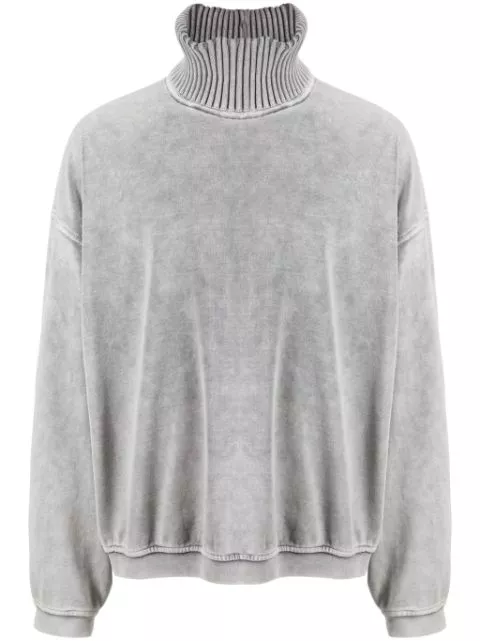 Alexander Wang roll-neck drop-shoulder jumper Men 0115