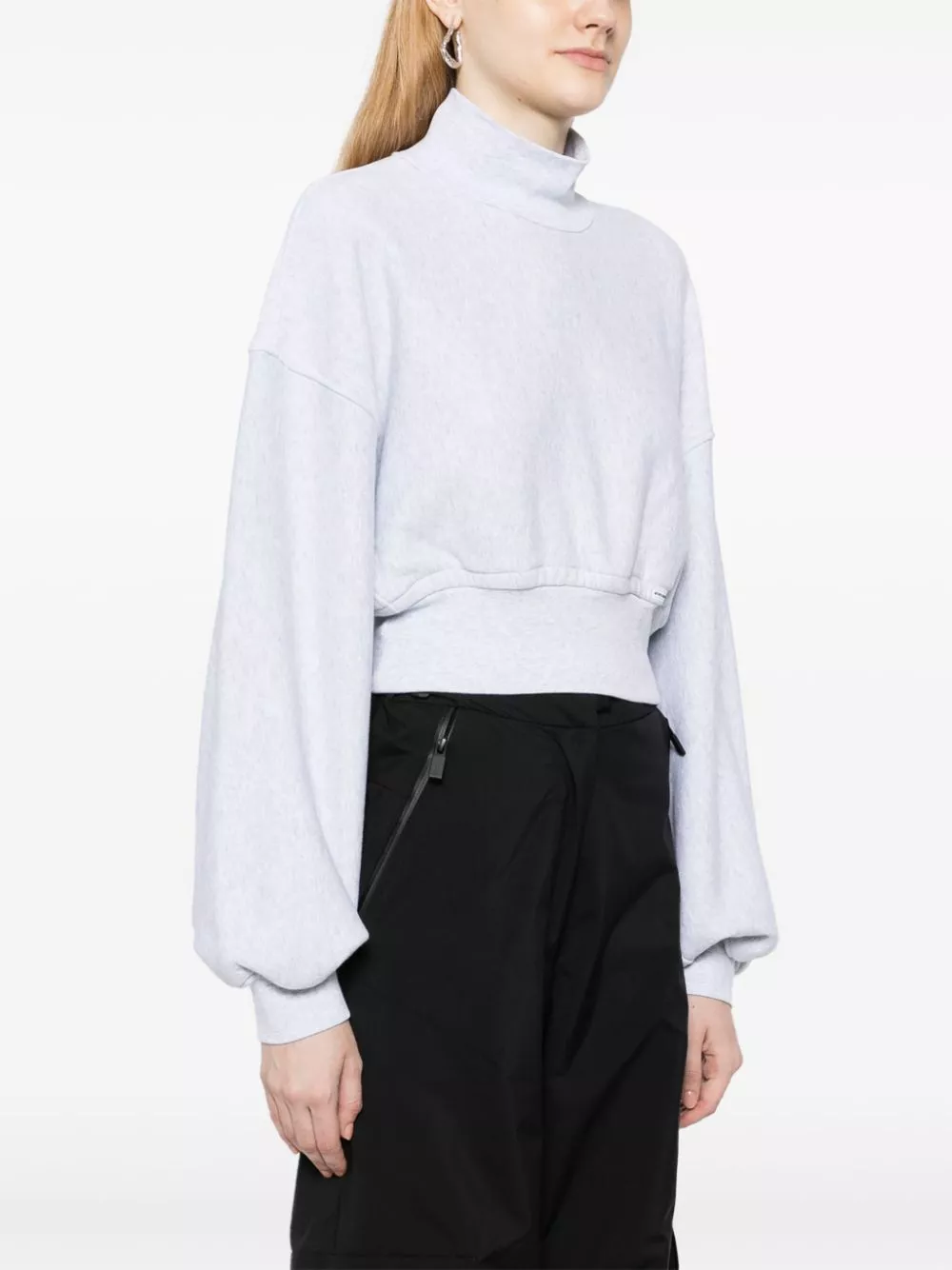 Cheap Alexander Wang mock-neck cropped sweatshirt Women 0120