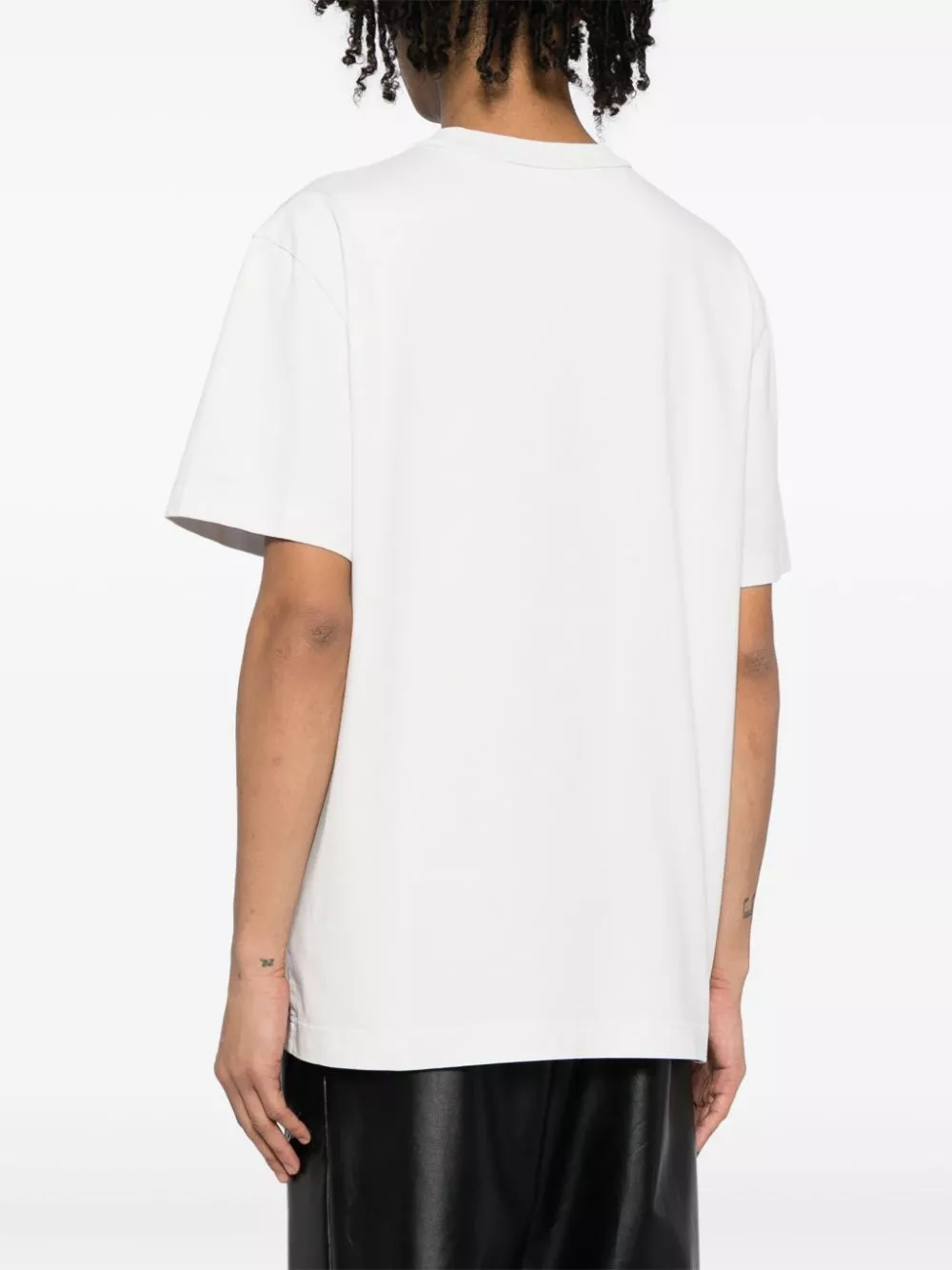 Affordable Alexander Wang Marathon graphic-print cotton T-shirt Men 0115