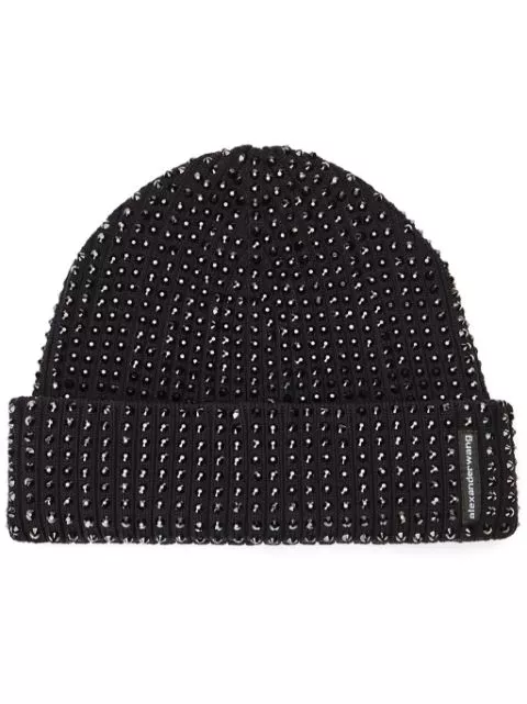 Alexander Wang crystal-embellished beanie Women 0129