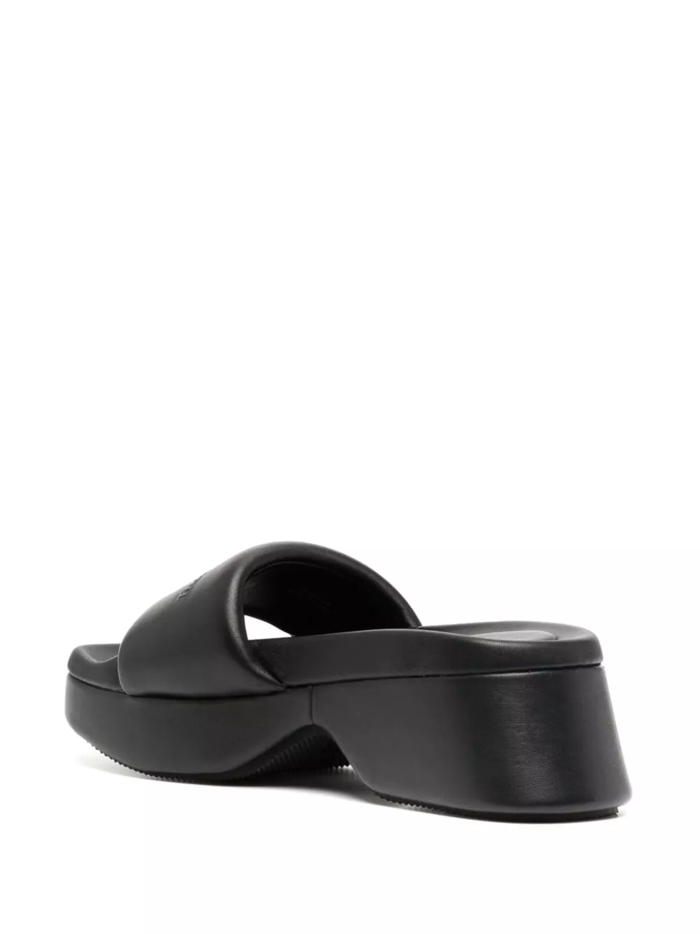 Cheap Alexander Wang Float logo-debossed platform slides Women 0118