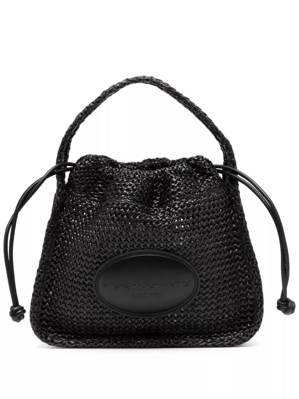 Cheap Alexander Wang small Ryan raffia-effect bag Women 0123