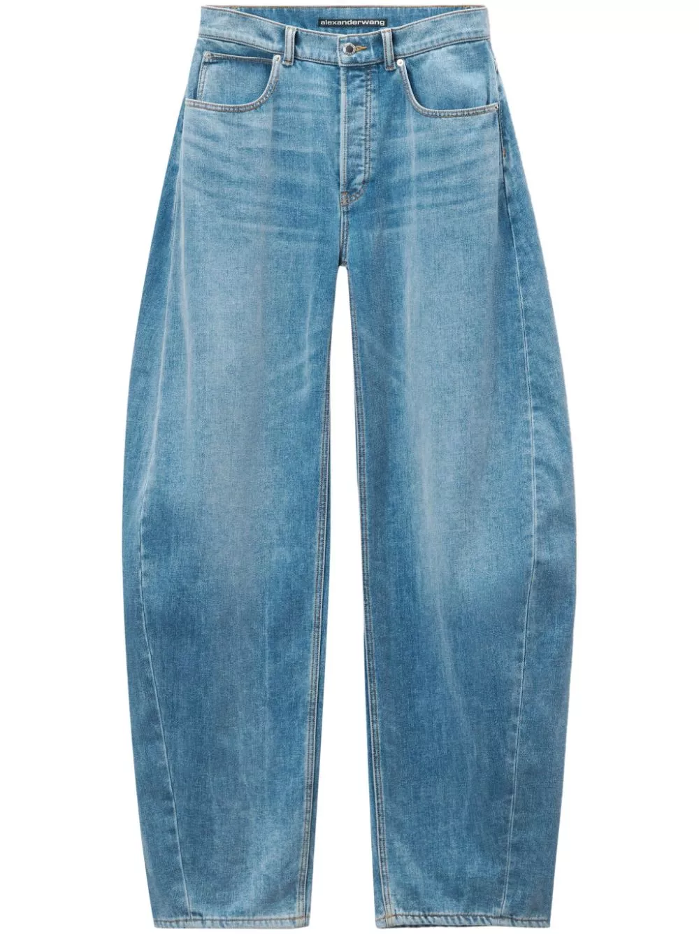 Affordable Alexander Wang mid-rise wide-leg jeans Men 0130