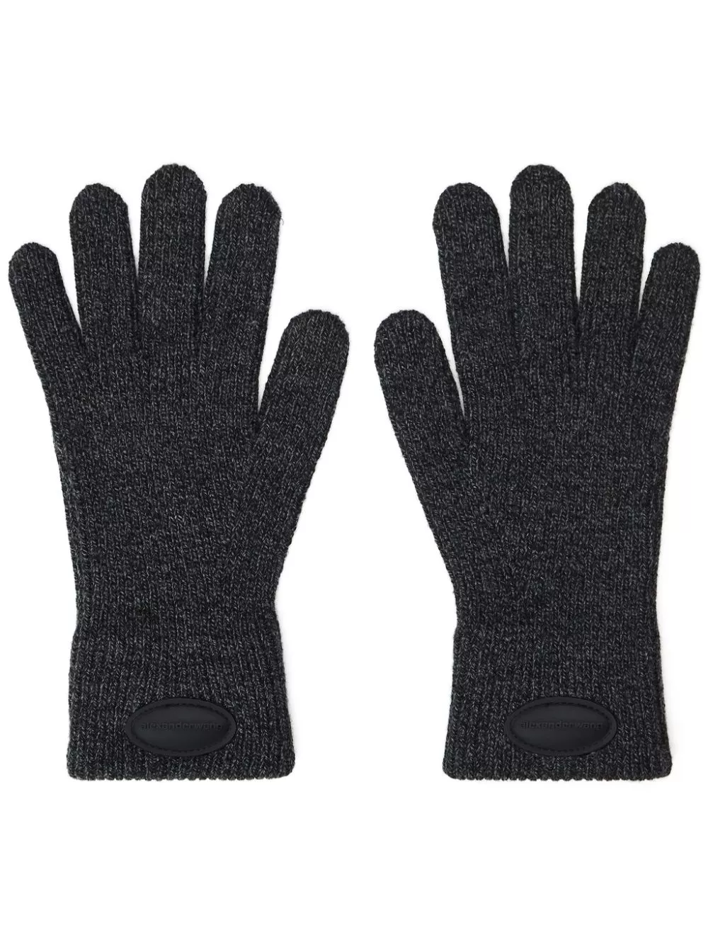 Affordable Alexander Wang logo-patch gloves Women 0113