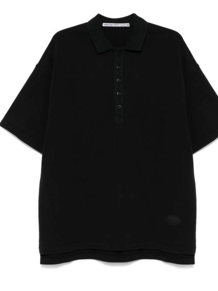 Affordable shirt Women Wang polo logo-patch Alexander 0221