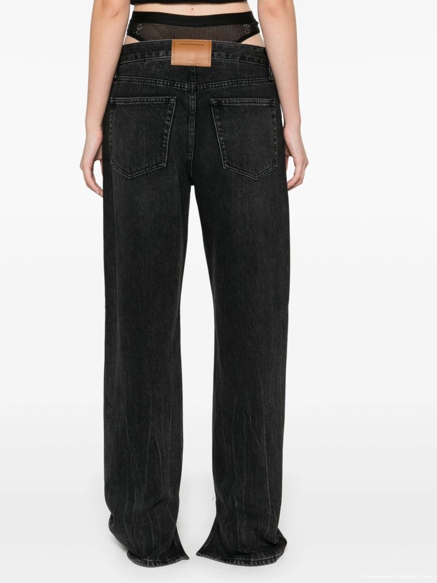 Affordable Alexander Women Wang layered jeans 0227