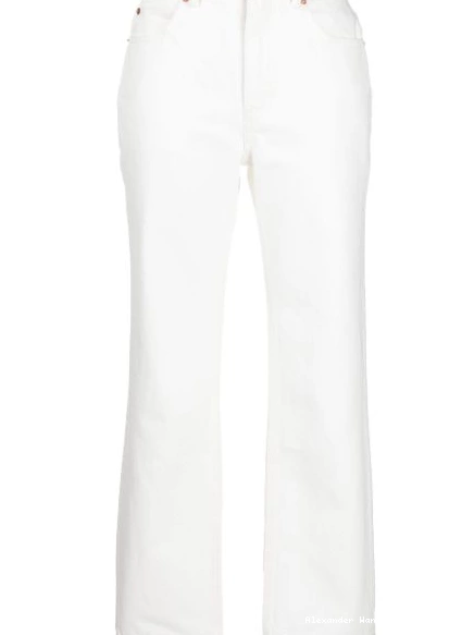 Cheap Wang jeans Alexander straight-leg OG Women 0220