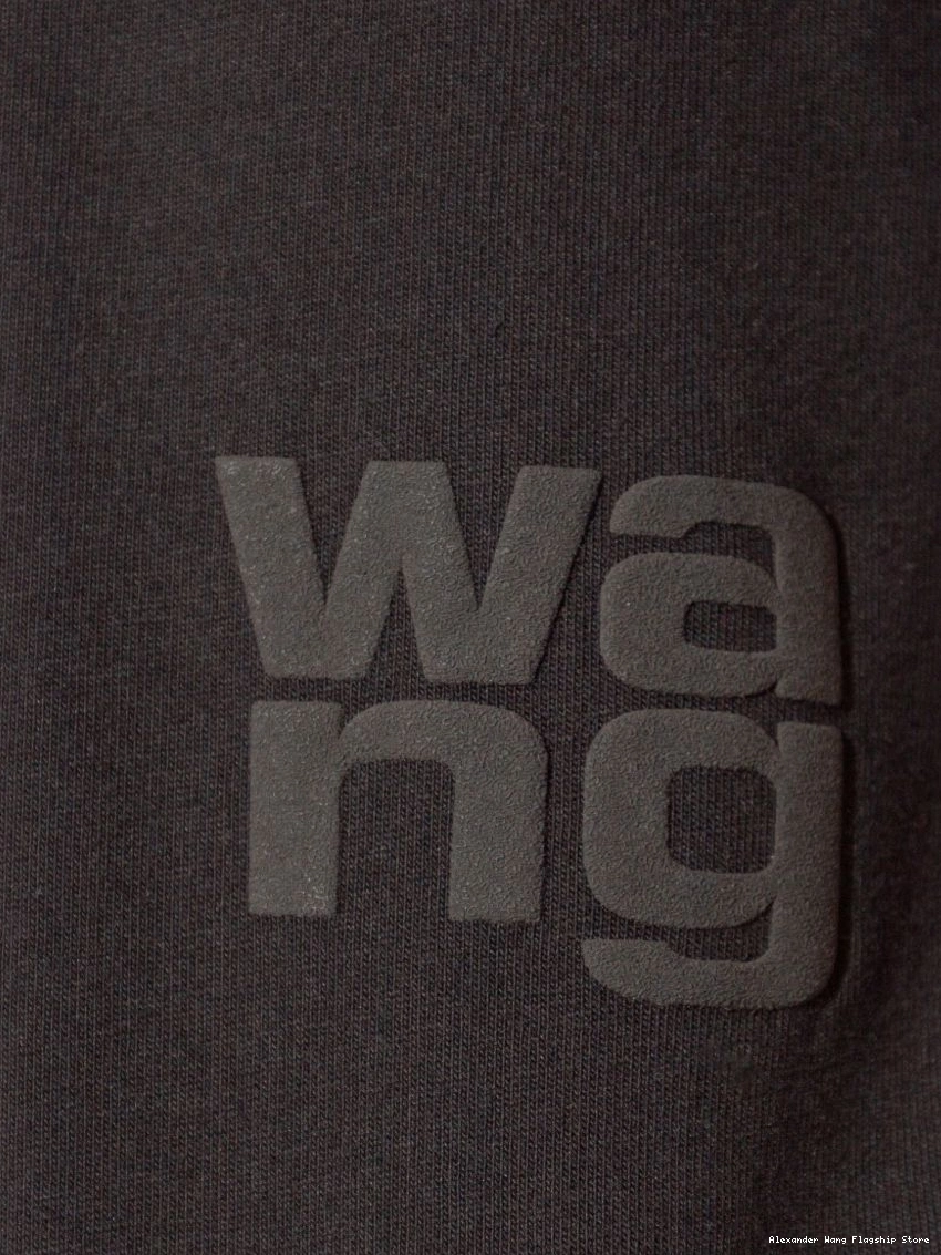 Cheap Alexander cotton Wang T-shirt Women logo-print 0225