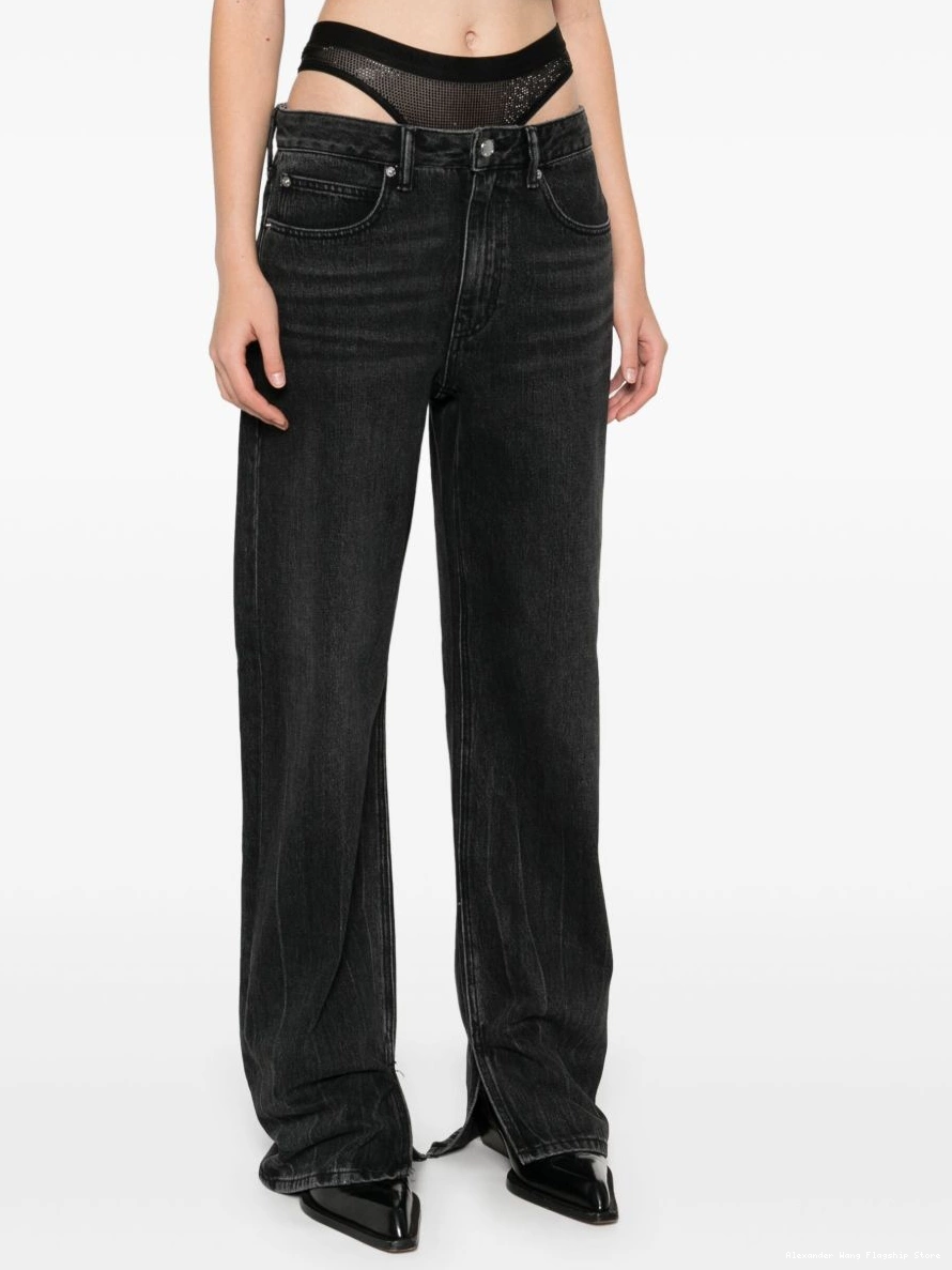 Affordable Alexander Women Wang layered jeans 0227