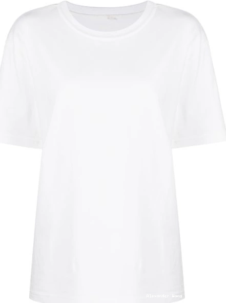 Cheap cotton Women Alexander T-shirt rubberised-logo Wang 0216