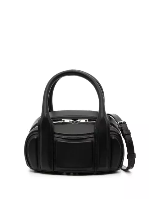 Affordable Alexander Wang small Roc panelled leather bag Women 0202