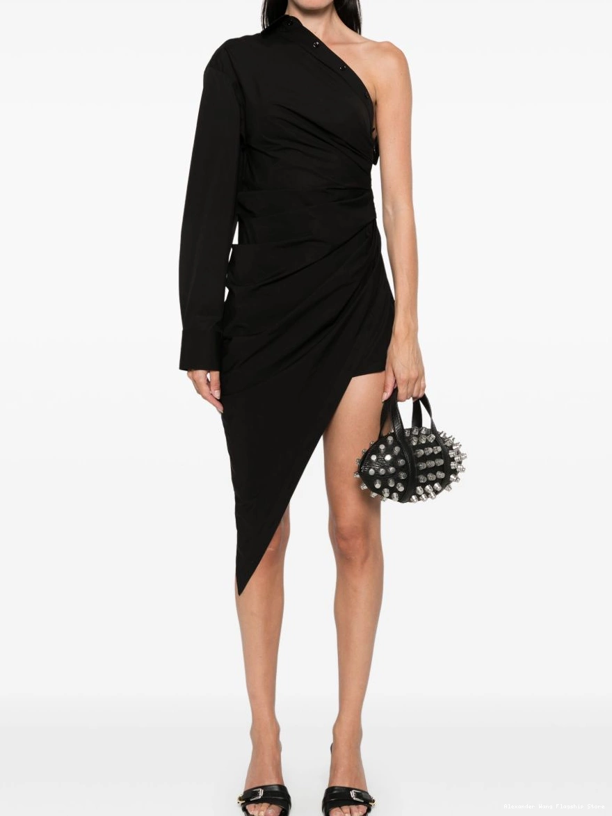 Affordable Alexander Wang dress asymmetric Women mini 0222