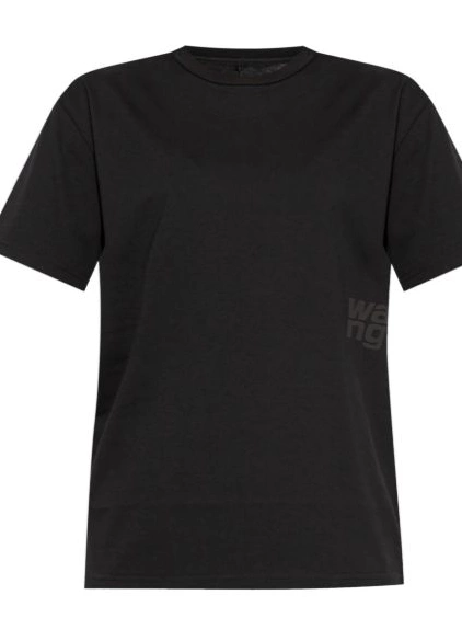 Cheap Alexander cotton Wang T-shirt Women logo-print 0225