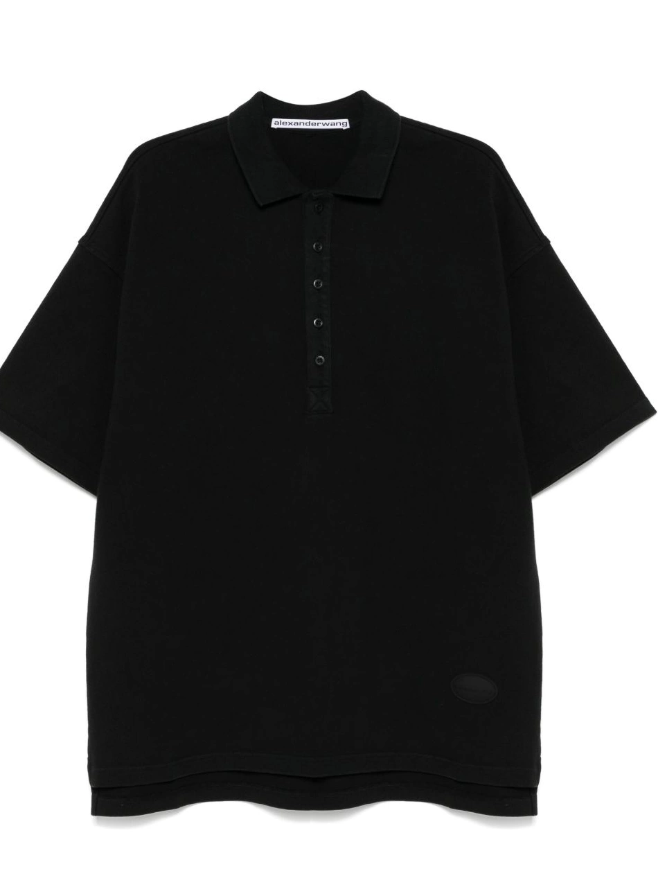 Affordable shirt Women Wang polo logo-patch Alexander 0221