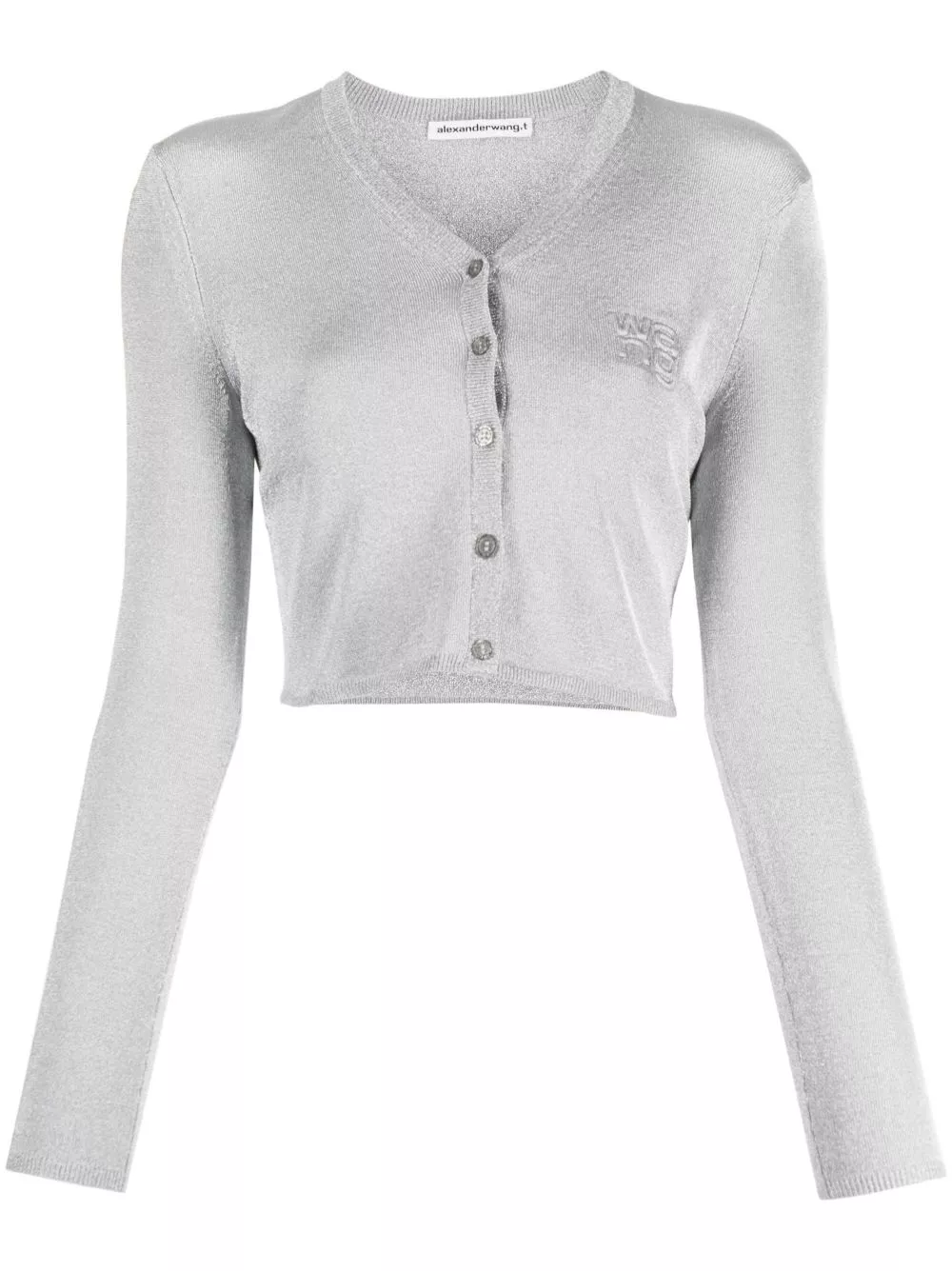 Cheap Alexander Wang cropped metallic cardigan Women 0205