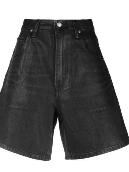 Affordable denim coated shorts Wang Alexander Women 0223