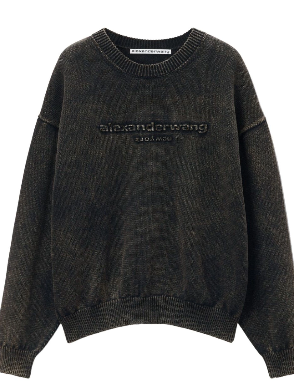 Affordable Alexander logo-embossed Women jumper Wang organic-cotton 0209