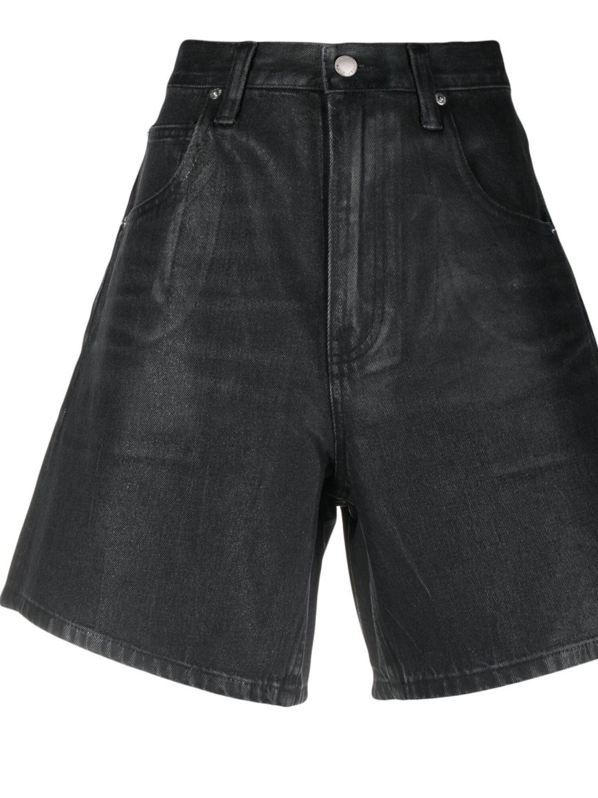 Affordable denim coated shorts Wang Alexander Women 0223