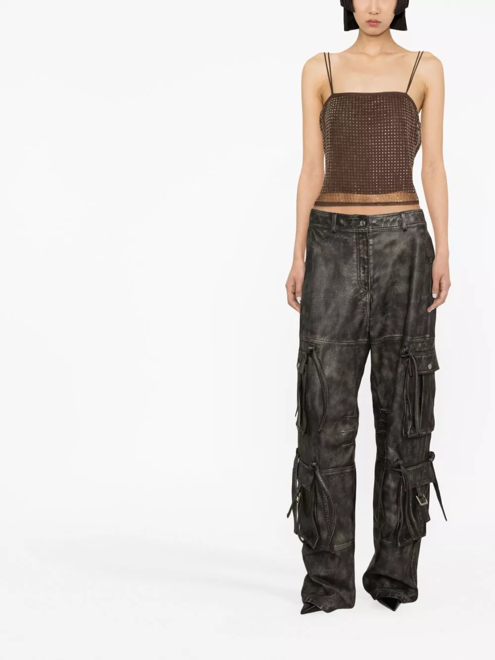 Affordable Alexander Wang square-neck sleeveless top Women 0205