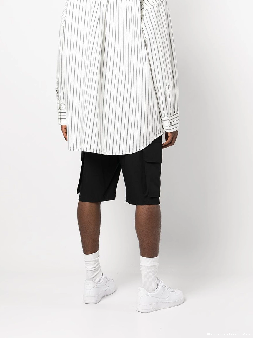 Affordable cotton Women oversized shirt Alexander Wang striped 0218