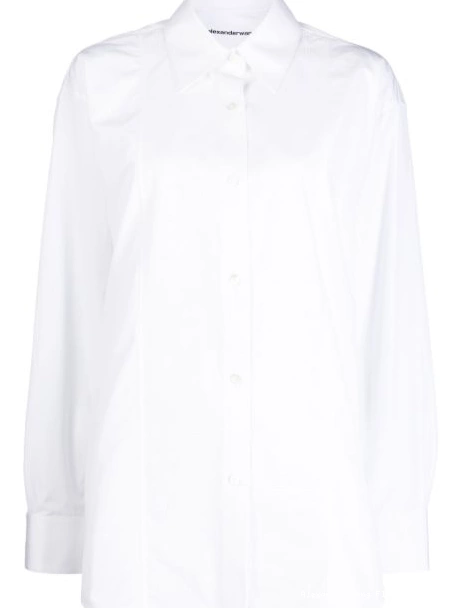 Affordable Women cotton long-sleeve shirt Alexander Wang 0224