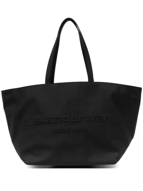 Alexander Wang Punch logo-embossed tote bag Women 0202