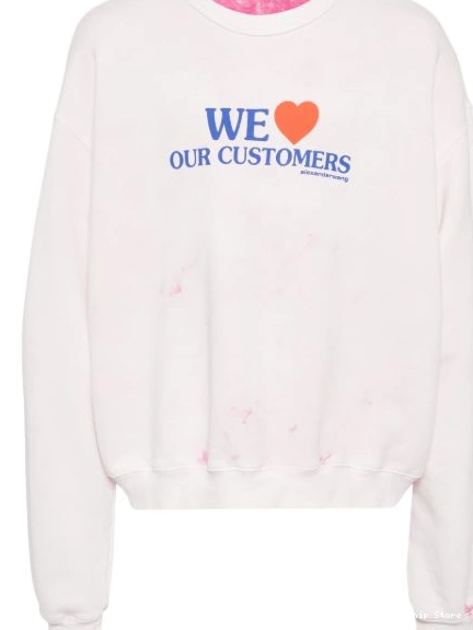 Cheap sweatshirt Our We Women cotton Alexander Wang Love Customers 0216