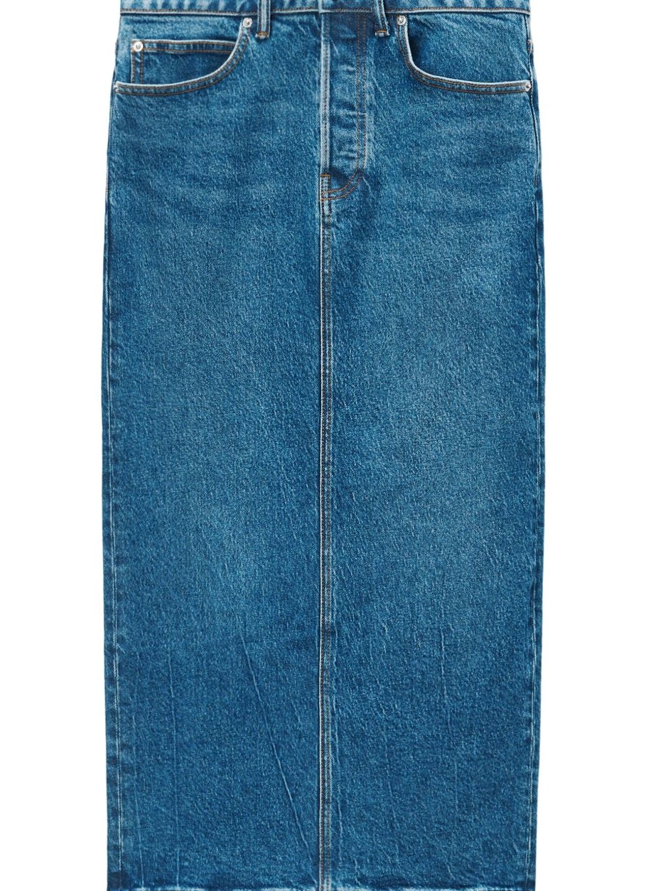 Affordable skirt denim low-rise Women midi Alexander Wang 0222