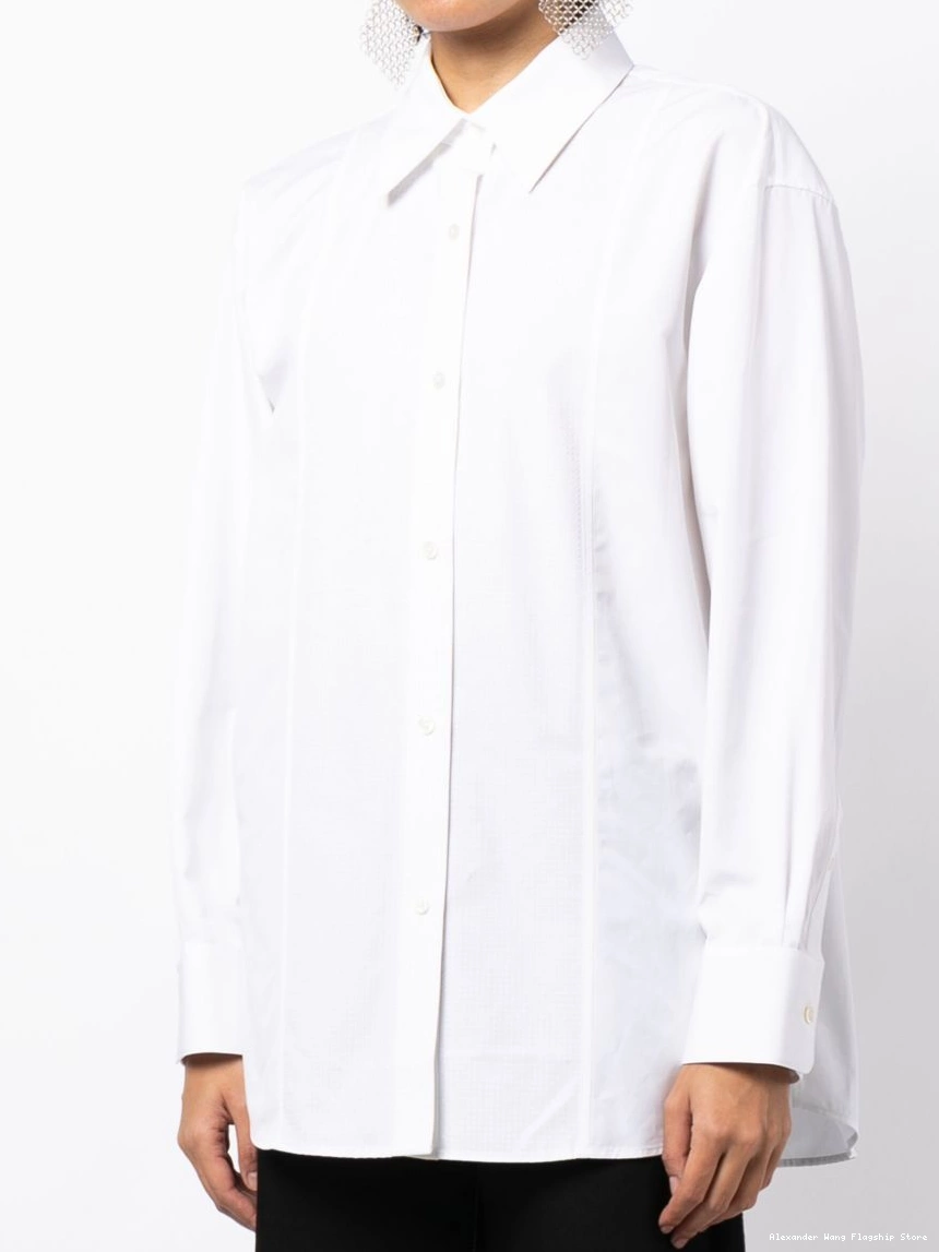 Affordable Women Wang long-sleeve cotton shirt Alexander 0223