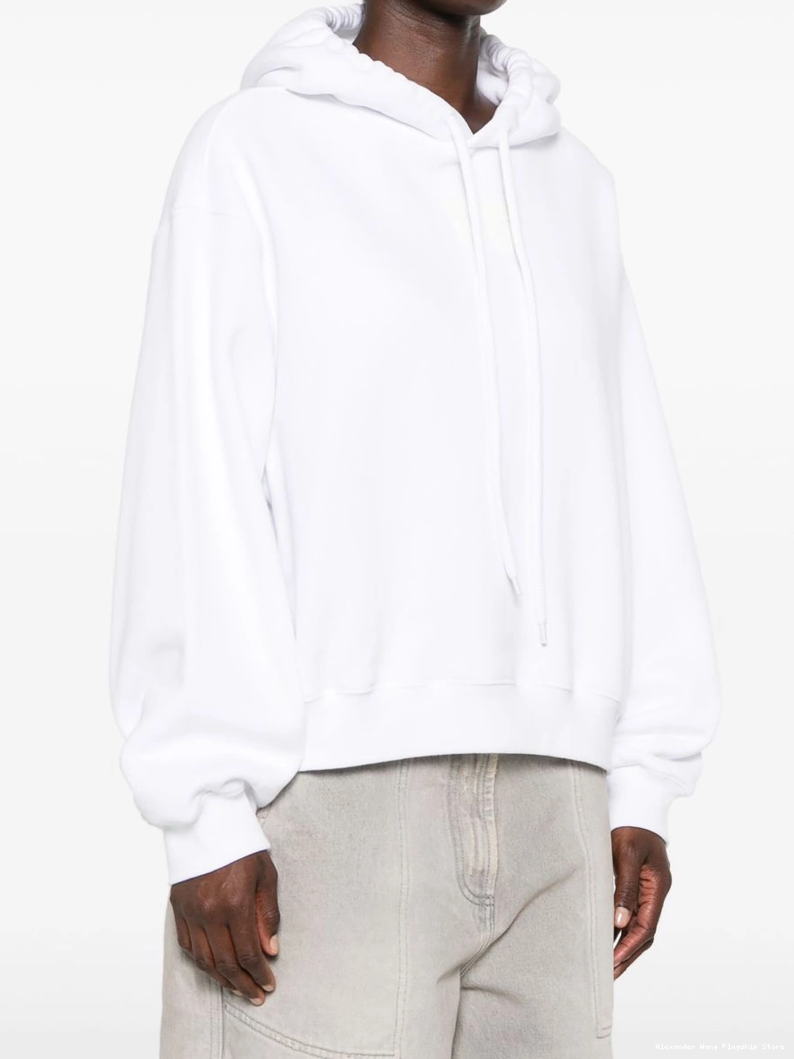 Cheap hoodie Women Alexander Wang logo-print cotton 0228