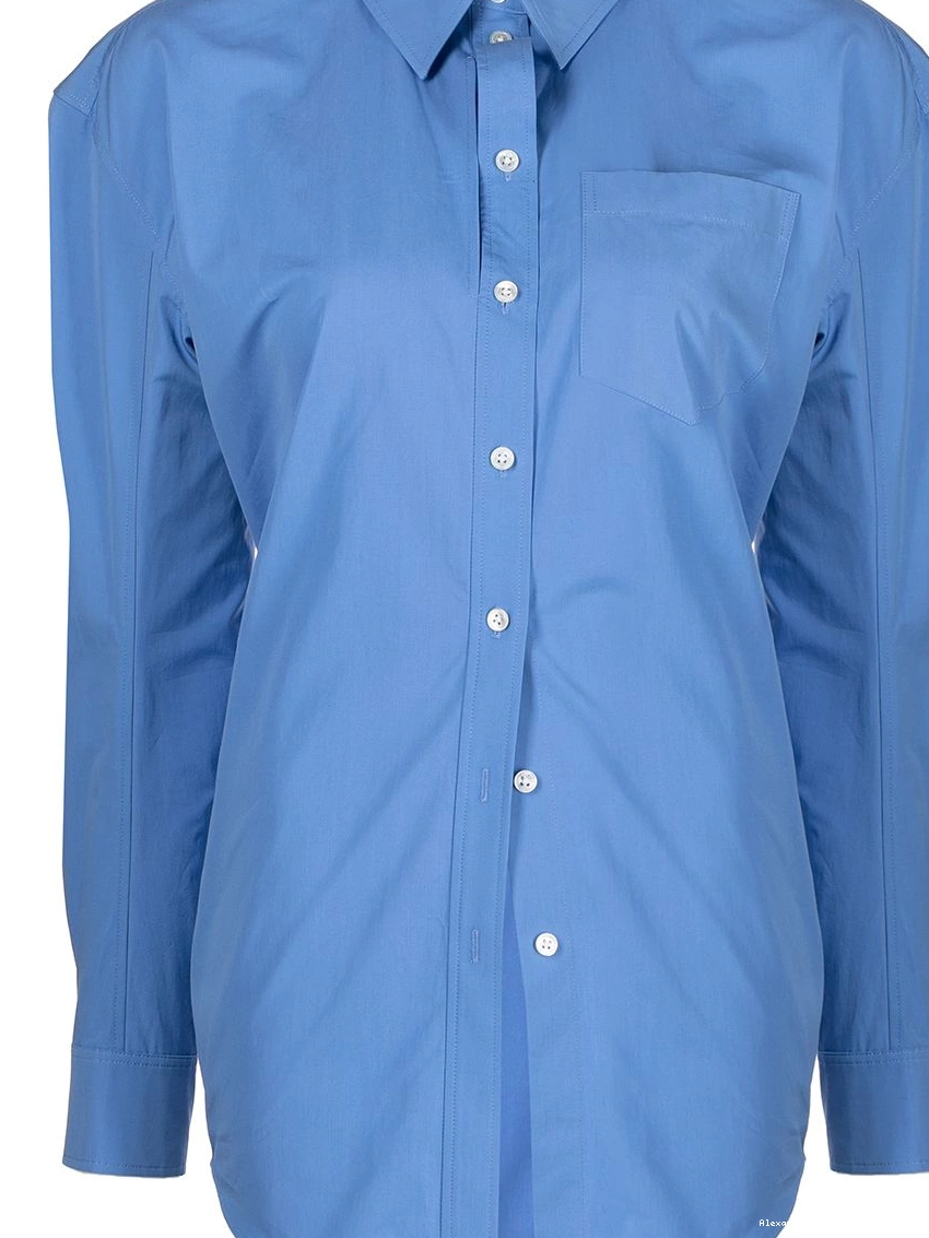 Affordable shirt ruched Women button-up Alexander Wang 0221