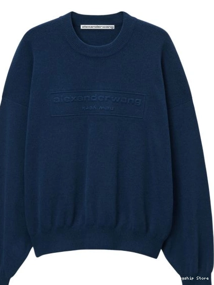 Affordable Wang Women sweatshirt logo-embossed Alexander 0220