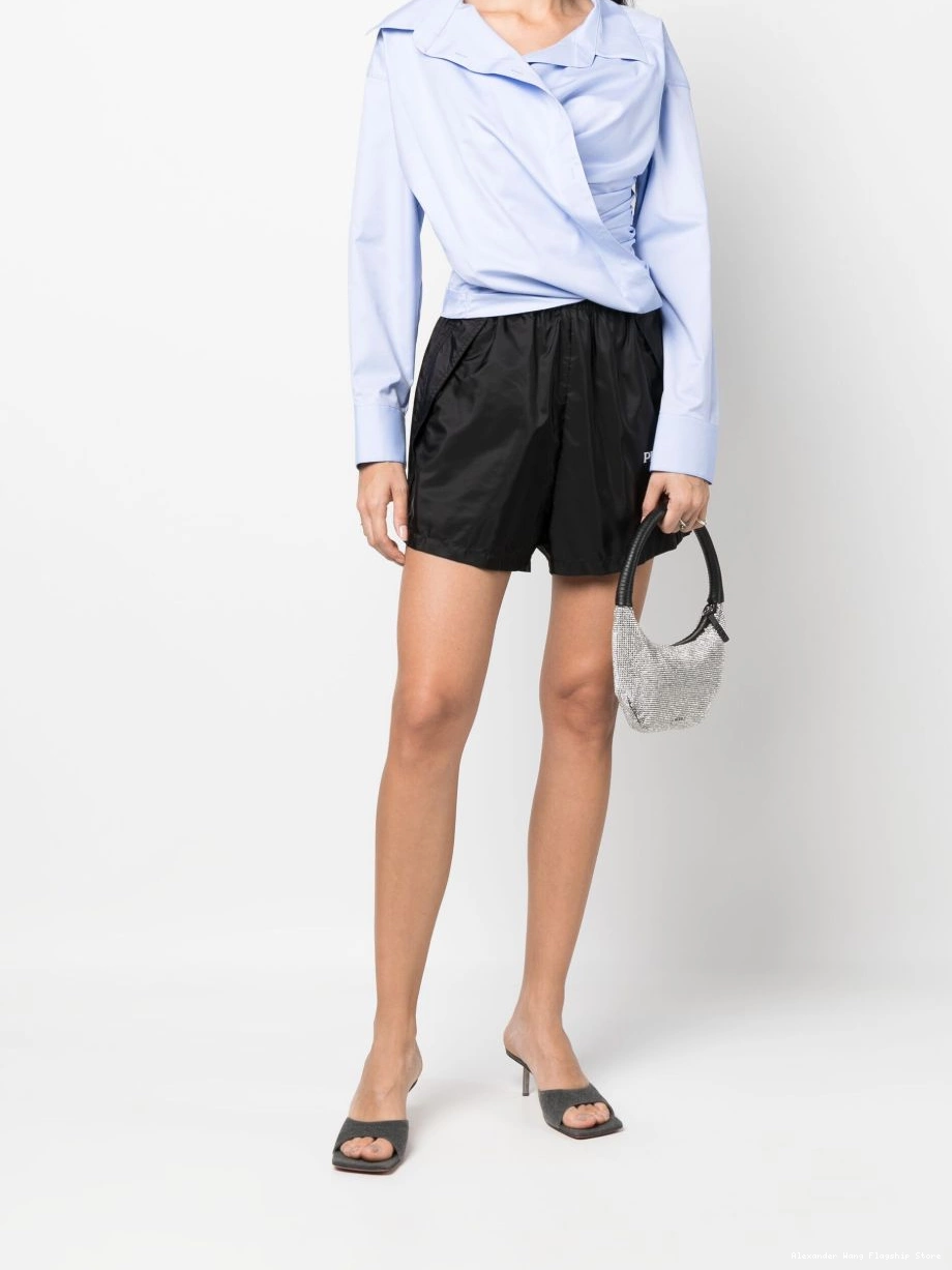 Affordable Alexander Women Wang wrap cotton shirt 0215