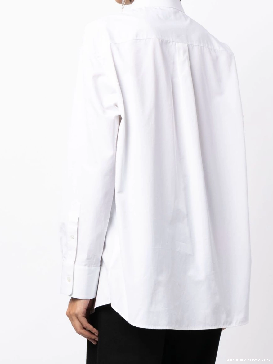 Affordable Women Wang long-sleeve cotton shirt Alexander 0223