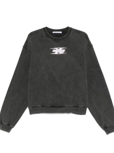 Affordable Women Wang blade-logo sweatshirt Alexander 0221