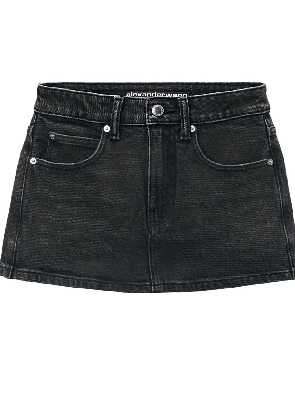 Affordable Wang mid-rise Women denim skort Alexander 0312