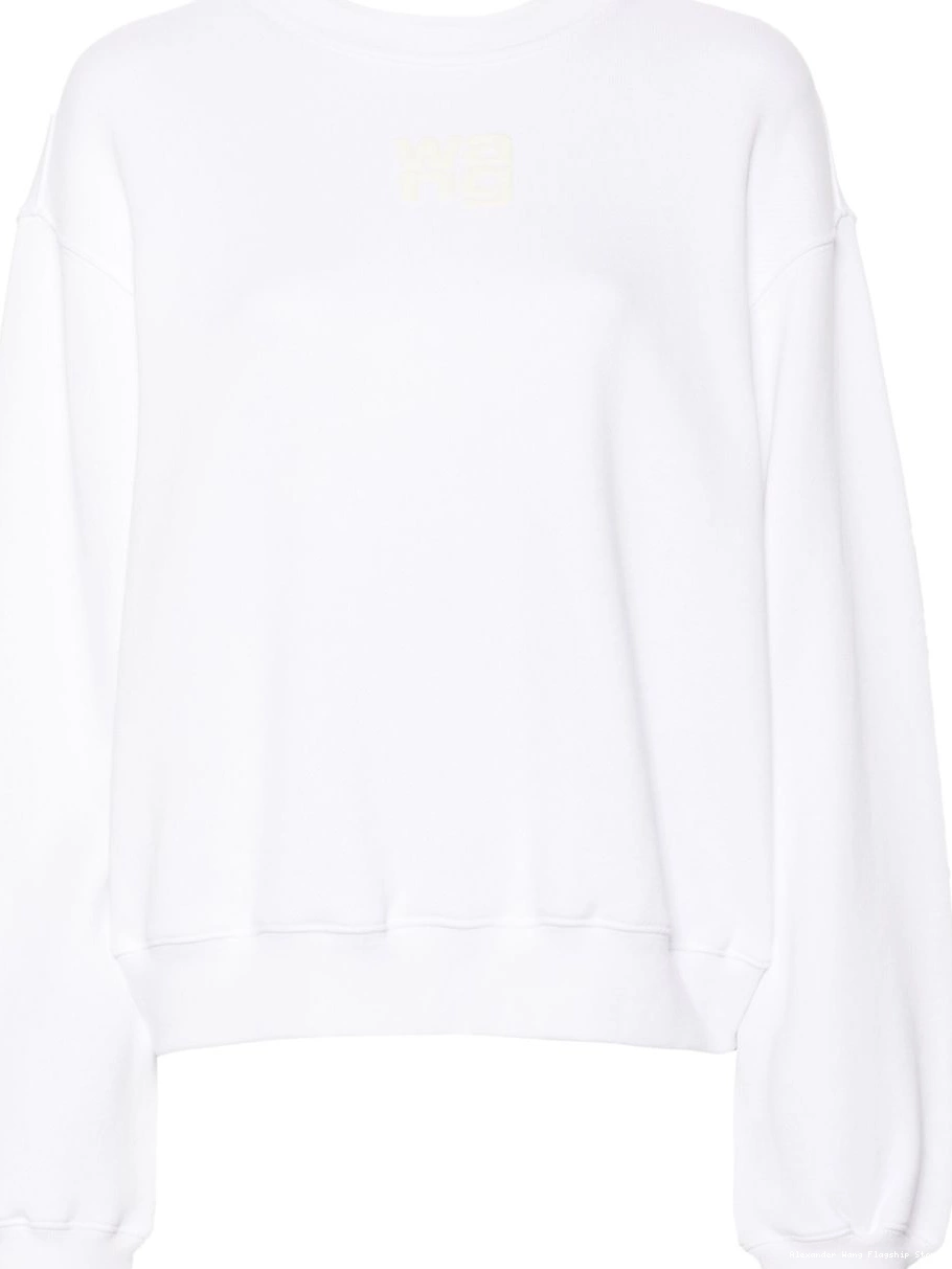 Affordable logo-embossed cotton Wang Women Alexander sweatshirt 0311