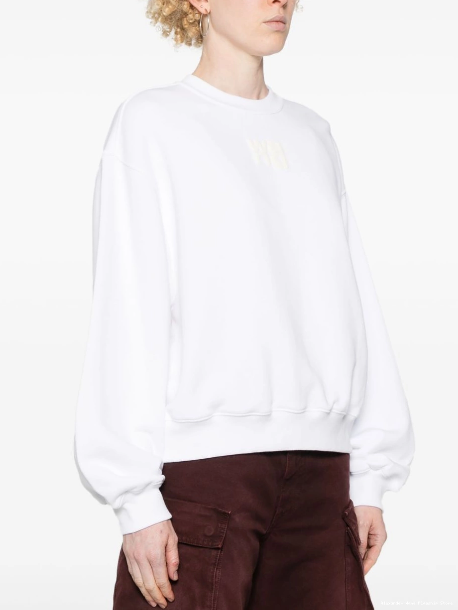 Affordable logo-embossed cotton Wang Women Alexander sweatshirt 0311