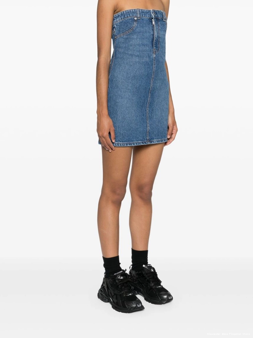 Affordable denim Wang dress Women mini Alexander 0313