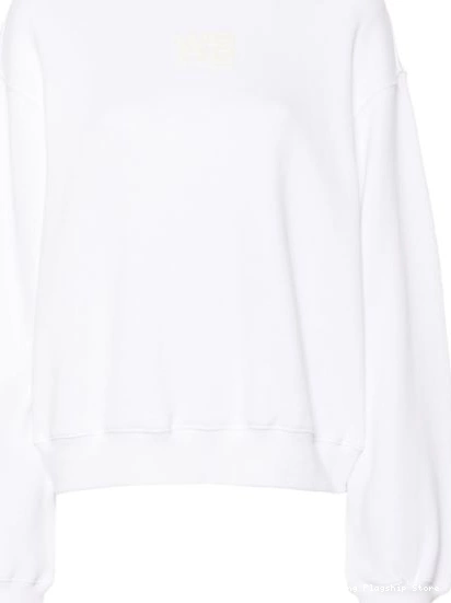 Affordable logo-embossed cotton Wang Women Alexander sweatshirt 0311