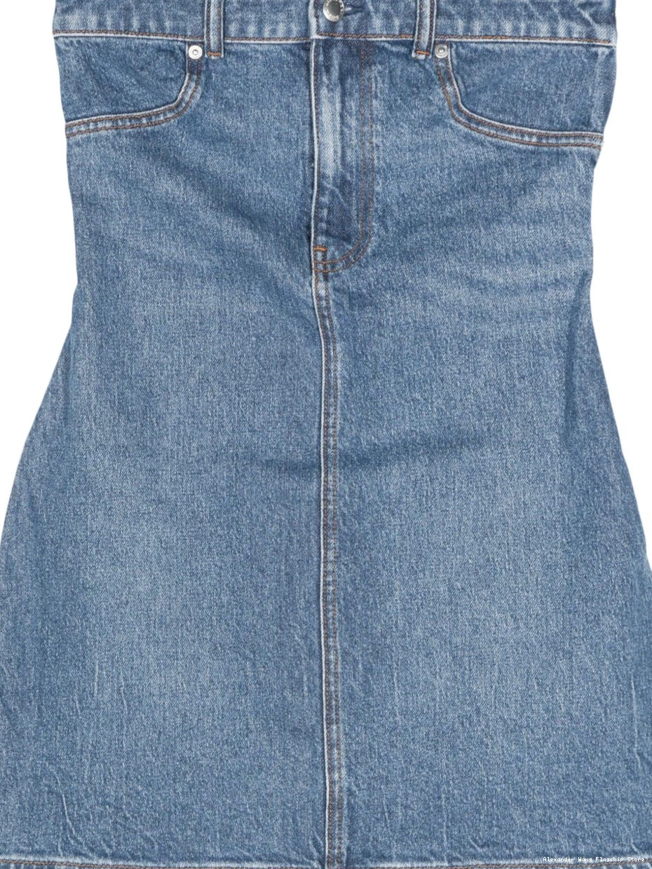 Affordable denim Wang dress Women mini Alexander 0313