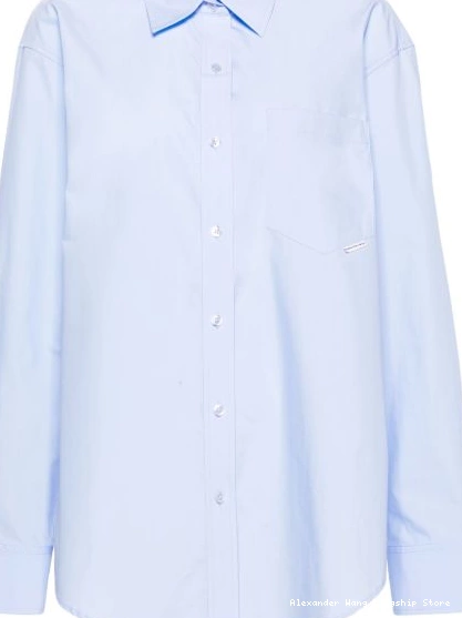 Affordable Alexander shirt Women Wang poplin cotton 0309